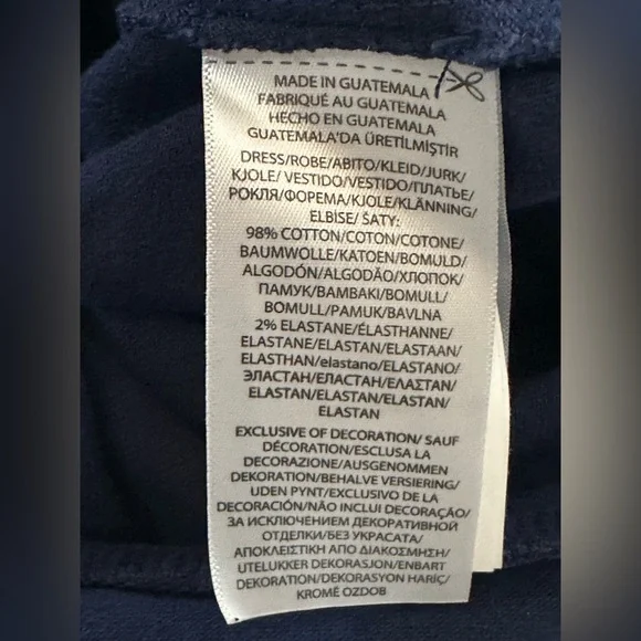 Polo Ralph Lauren Big Girls' Cotton Mesh Polo Dress – Size 5 - Picture 5 of 9